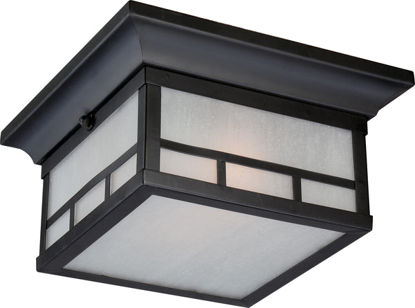 Nuvo Lighting - 60-5606 - Two Light Flush Mount - Drexel - Stone Black from Lighting & Bulbs Unlimited in Charlotte, NC
