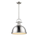 Golden - 3604-L PW-PW - One Light Pendant - Duncan PW - Pewter from Lighting & Bulbs Unlimited in Charlotte, NC