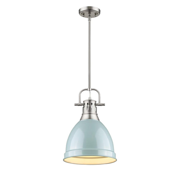 Golden - 3604-S PW-SF - One Light Pendant - Duncan PW - Pewter from Lighting & Bulbs Unlimited in Charlotte, NC
