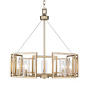 Golden - 6068-5 WG - Five Light Chandelier - Marco WG - White Gold from Lighting & Bulbs Unlimited in Charlotte, NC