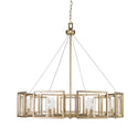 Golden - 6068-8 WG - Eight Light Chandelier - Marco WG - White Gold from Lighting & Bulbs Unlimited in Charlotte, NC