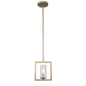Golden - 6068-M1L WG - One Light Mini Pendant - Marco WG - White Gold from Lighting & Bulbs Unlimited in Charlotte, NC