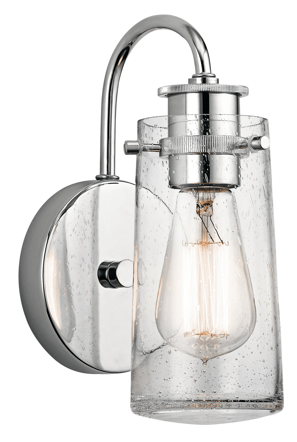 Kichler - 45457CH - One Light Wall Sconce - Braelyn - Chrome from Lighting & Bulbs Unlimited in Charlotte, NC