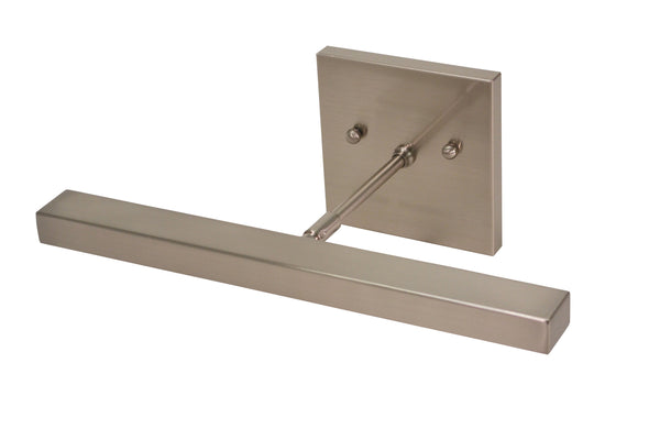 LED Picture Light from the Horizon Collection in Satin Nickel Finish by House of Troy