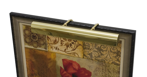 LED Picture Light from the Classic Traditional Collection in Polished Brass Finish by House of Troy