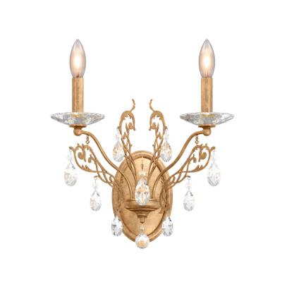 Schonbek - FE7002N-22H - Two Light Wall Sconce - Filigrae - Heirloom Gold from Lighting & Bulbs Unlimited in Charlotte, NC