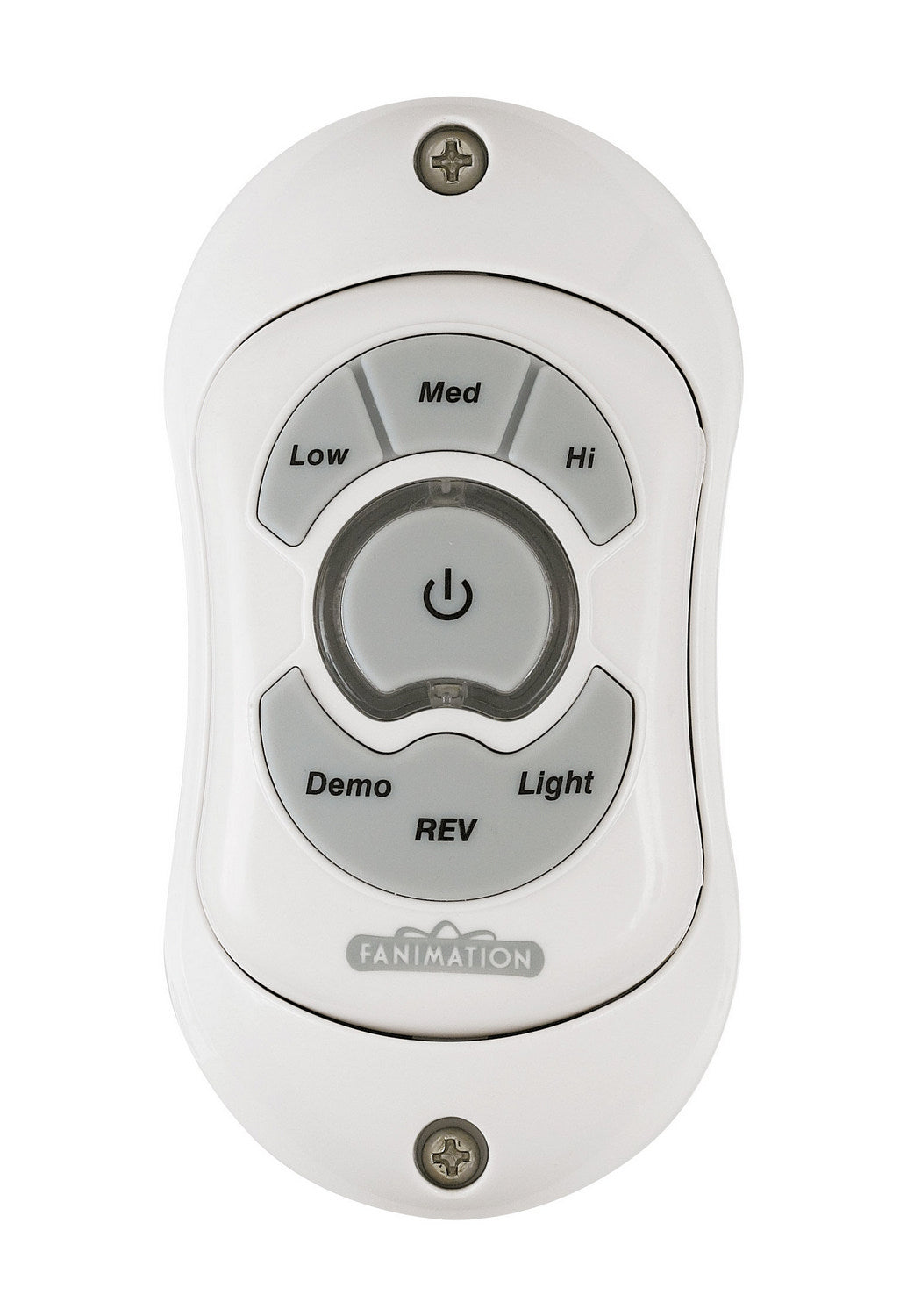 Fanimation - TR28 - Hand Held Remote Reversing - Fan Speed/Light-WH - Controls - White from Lighting & Bulbs Unlimited in Charlotte, NC