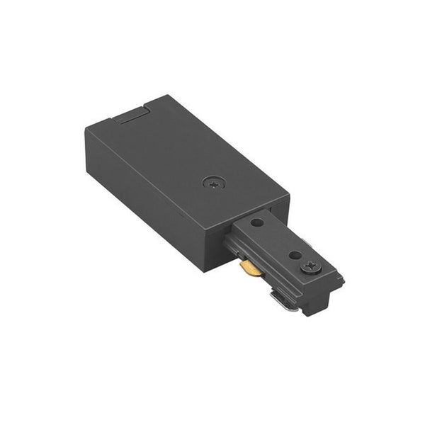 W.A.C. Lighting - HLE-BK - Track Connector - 120V Track - Black from Lighting & Bulbs Unlimited in Charlotte, NC