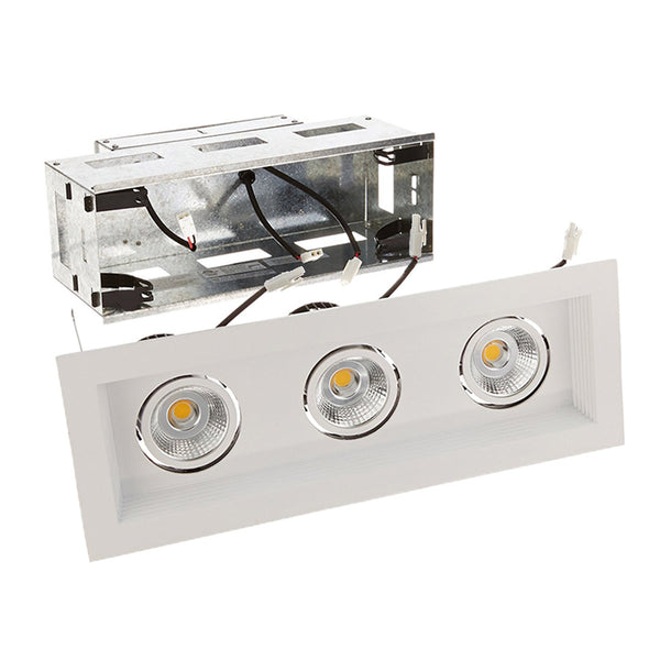 W.A.C. Lighting - MT-3LD311R-F930-WT - LED Three Light Remodel Housing with Trim and Light Engine - Mini Led Multiple Spots - White from Lighting & Bulbs Unlimited in Charlotte, NC