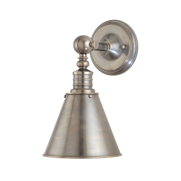 Hudson Valley - 9901-HN - One Light Wall Sconce - Darien - Historic Nickel from Lighting & Bulbs Unlimited in Charlotte, NC
