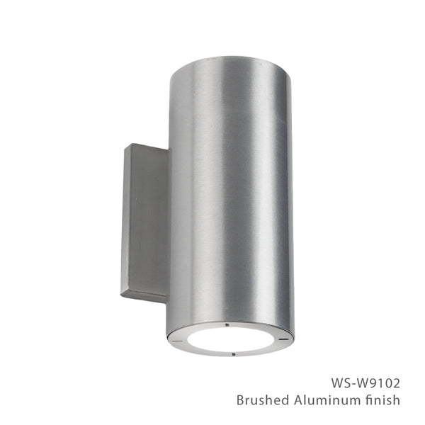 Modern Forms - WS-W9102-AL - LED Outdoor Wall Sconce - Vessel - Brushed Aluminum from Lighting & Bulbs Unlimited in Charlotte, NC