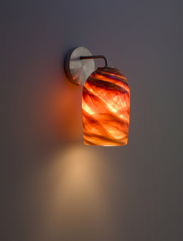 WPT Design - ROSE-MOD-SC-AM-SS - One Light Wall Sconce - Rose - Stainless Steel from Lighting & Bulbs Unlimited in Charlotte, NC