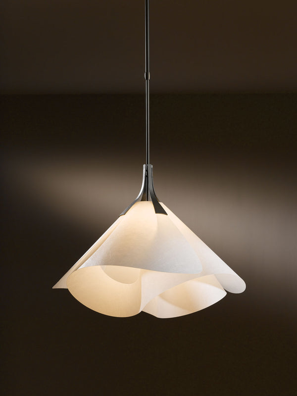One Light Pendant from the Mobius Collection by Hubbardton Forge