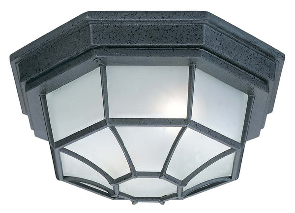 Capital Lighting - 9800BK - Two Light Outdoor Flush Mount - Outdoor - Black from Lighting & Bulbs Unlimited in Charlotte, NC