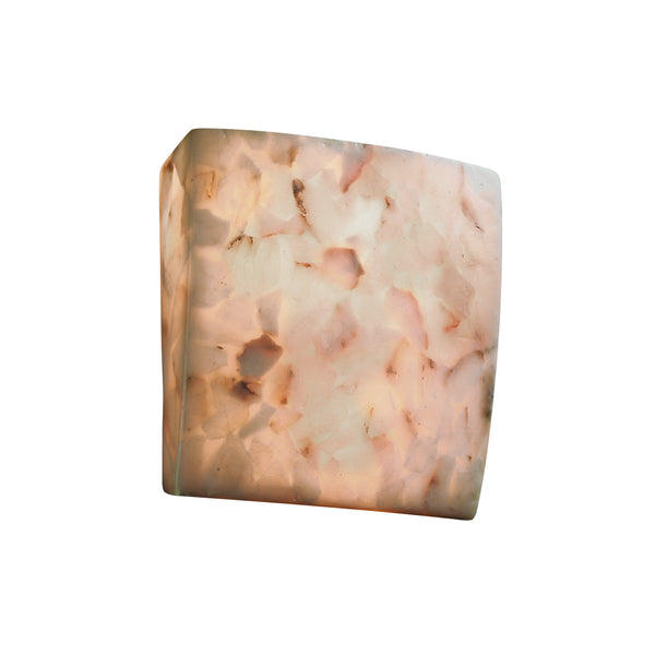 Justice Designs - ALR-5120-LED1-1000 - LED Wall Sconce - Alabaster Rocks! from Lighting & Bulbs Unlimited in Charlotte, NC