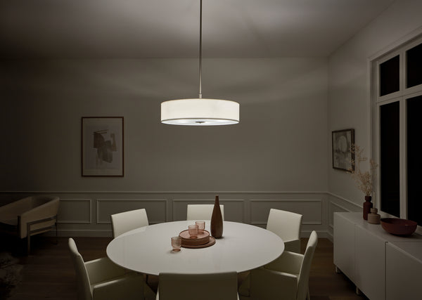 Five Light Pendant from the No Family Collection in Brushed Nickel Finish by Kichler