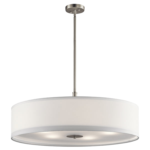 Kichler - 42196NI - Five Light Pendant - No Family - Brushed Nickel from Lighting & Bulbs Unlimited in Charlotte, NC