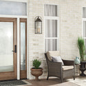 Three Light Outdoor Wall Mount from the Harbor Row Collection in Olde Bronze Finish by Kichler