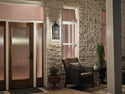 Three Light Outdoor Wall Mount from the Harbor Row Collection in Olde Bronze Finish by Kichler