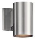 Kichler - 9234BA - One Light Outdoor Wall Mount - No Family - Brushed Aluminum from Lighting & Bulbs Unlimited in Charlotte, NC