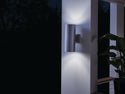 Two Light Outdoor Wall Mount from the No Family Collection in Brushed Aluminum Finish by Kichler