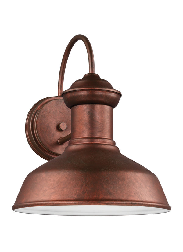 Generation Lighting - 8547701-44 - One Light Outdoor Wall Lantern - Fredricksburg - Weathered Copper from Lighting & Bulbs Unlimited in Charlotte, NC