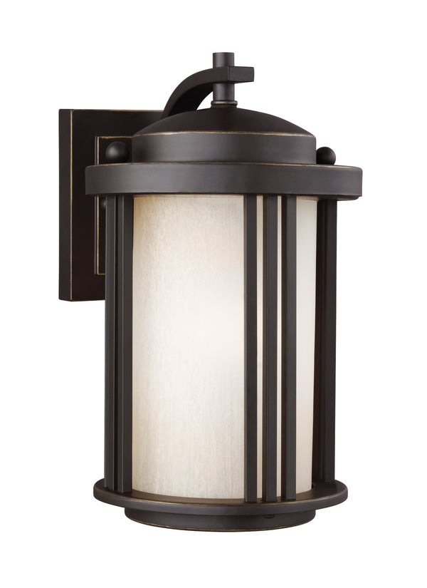 Generation Lighting - 8547901-71 - One Light Outdoor Wall Lantern - Crowell - Antique Bronze from Lighting & Bulbs Unlimited in Charlotte, NC