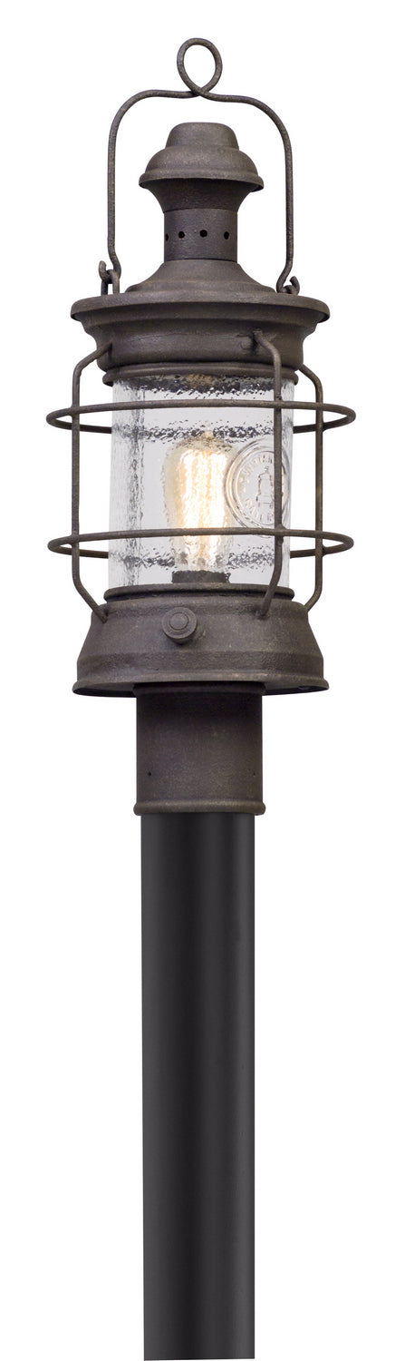 Troy Lighting - P5055-HBZ - One Light Post Lantern - Atkins - Centennial Rust from Lighting & Bulbs Unlimited in Charlotte, NC