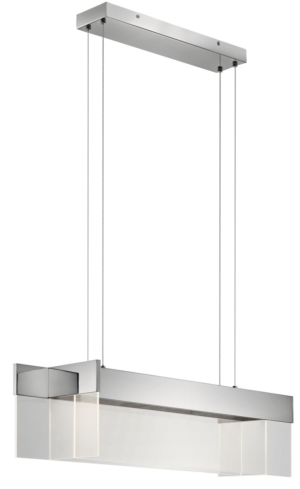 Kichler - 83732 - LED Linear Pendant - Geo - Chrome from Lighting & Bulbs Unlimited in Charlotte, NC