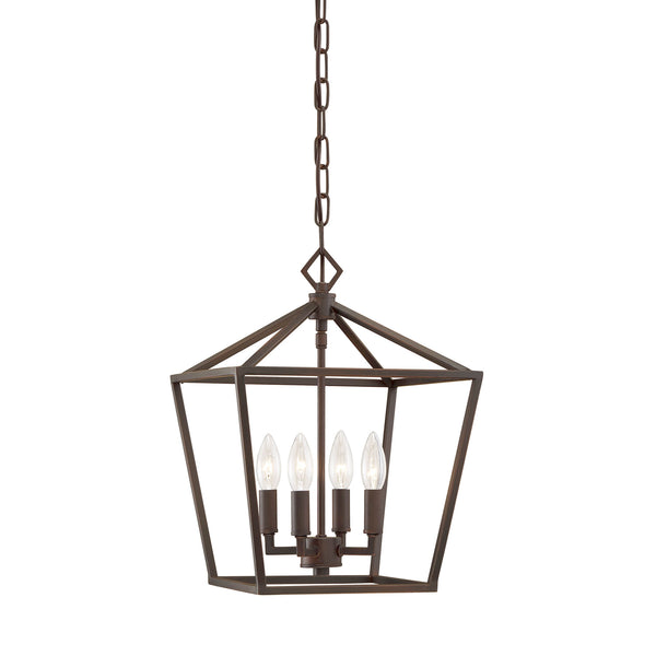 Millennium - 3234-RBZ - Four Light Pendant - Rubbed Bronze from Lighting & Bulbs Unlimited in Charlotte, NC