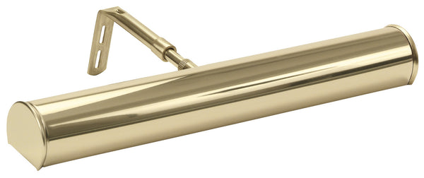 LED Picture Light from the Advent Collection in Polished Brass Finish by House of Troy