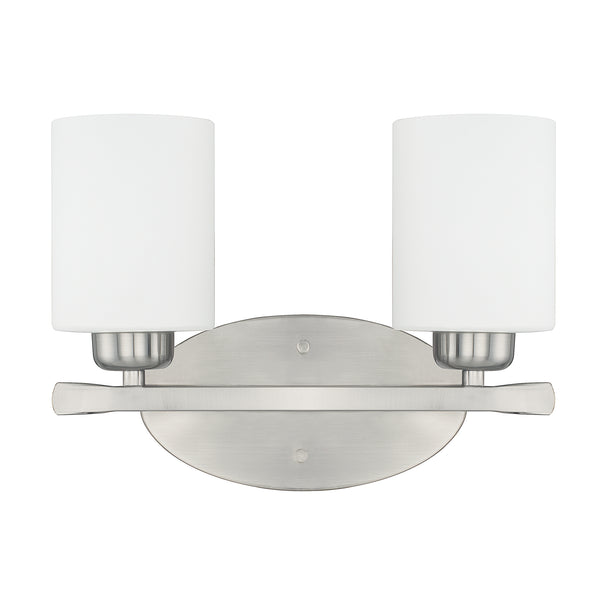 Capital Lighting - 115221BN-338 - Two Light Vanity - Dixon - Brushed Nickel from Lighting & Bulbs Unlimited in Charlotte, NC