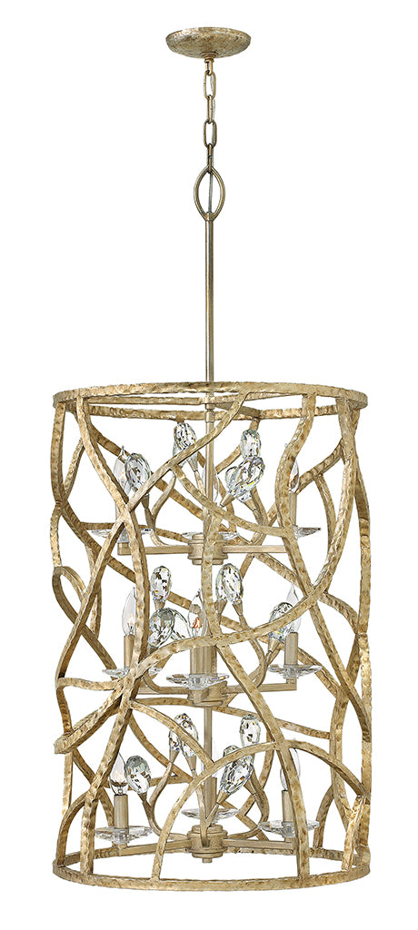 Fredrick Ramond - FR46808CPG - LED Chandelier - Eve - Champagne Gold from Lighting & Bulbs Unlimited in Charlotte, NC