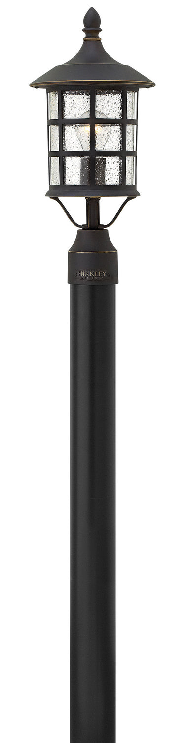 Hinkley - 1807OZ - LED Post Top/ Pier Mount - Freeport - Oil Rubbed Bronze from Lighting & Bulbs Unlimited in Charlotte, NC