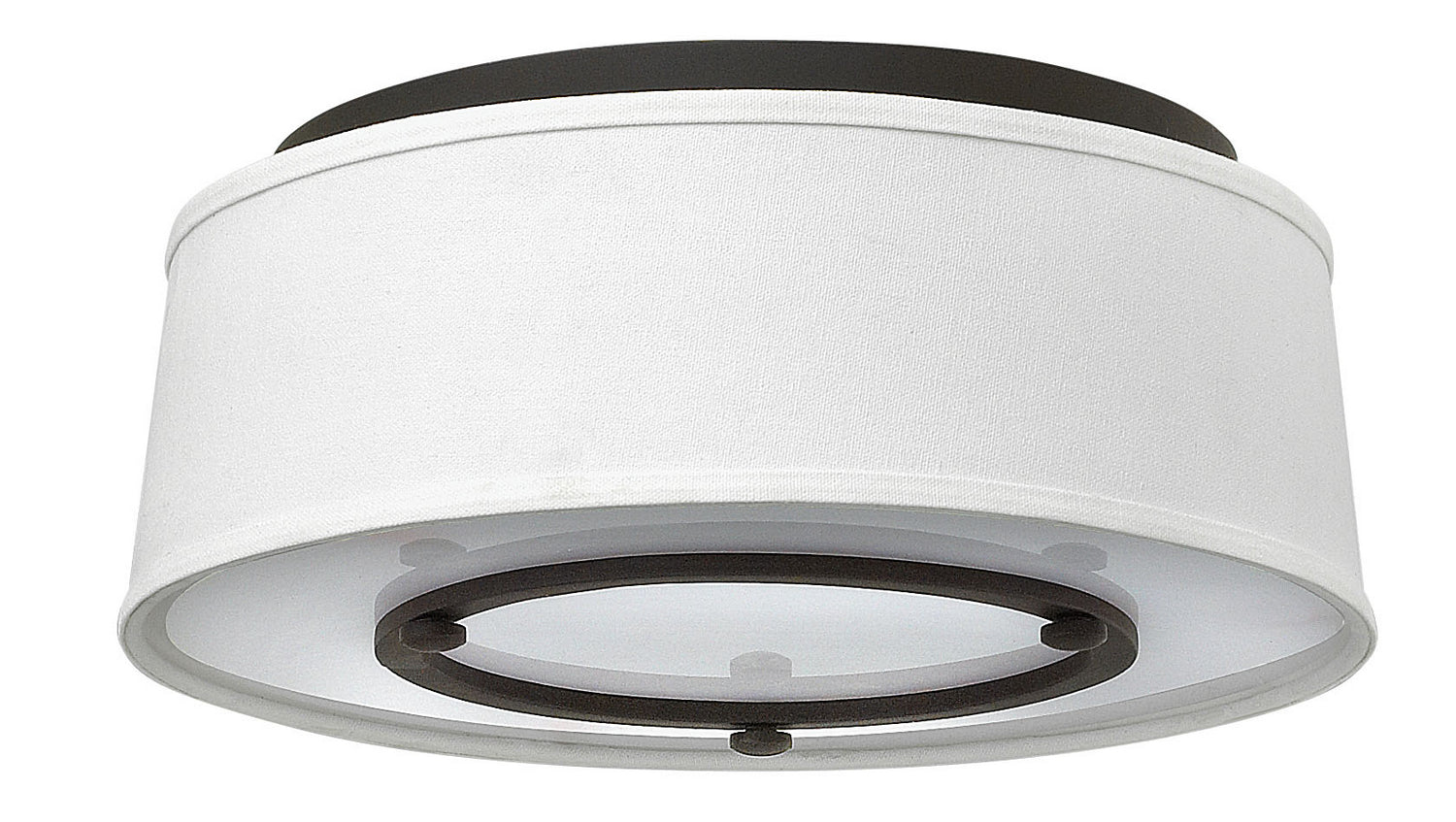 Hinkley - 3701KZ - LED Flush Mount - Harrison - Buckeye Bronze from Lighting & Bulbs Unlimited in Charlotte, NC