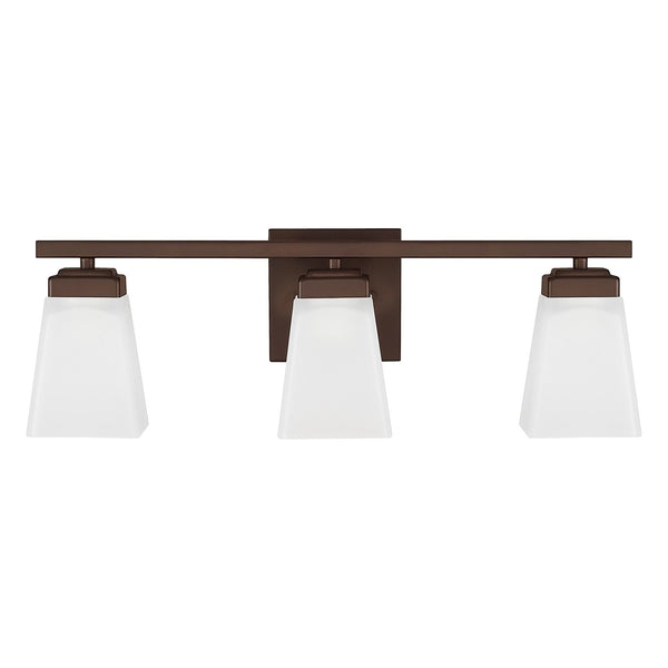 Capital Lighting - 114431BZ-334 - Three Light Vanity - Baxley - Bronze from Lighting & Bulbs Unlimited in Charlotte, NC