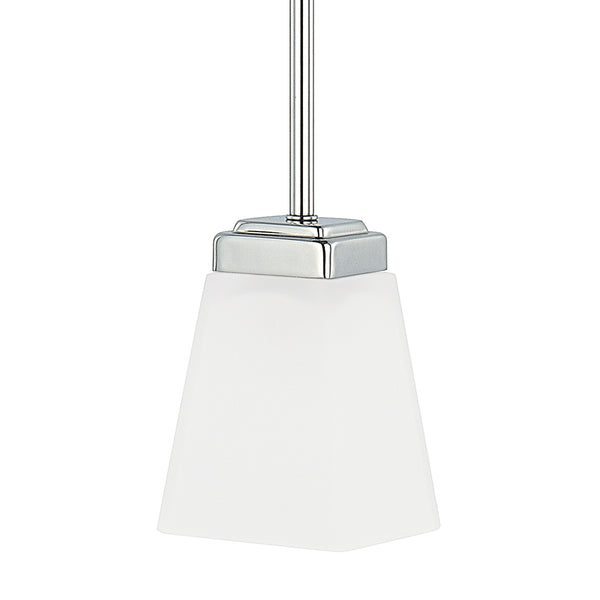 Capital Lighting - 314411PN-334 - One Light Pendant - Baxley - Polished Nickel from Lighting & Bulbs Unlimited in Charlotte, NC