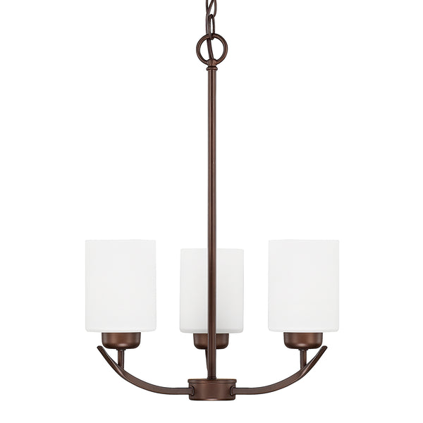 Capital Lighting - 415231BZ-338 - Three Light Chandelier - Dixon - Bronze from Lighting & Bulbs Unlimited in Charlotte, NC