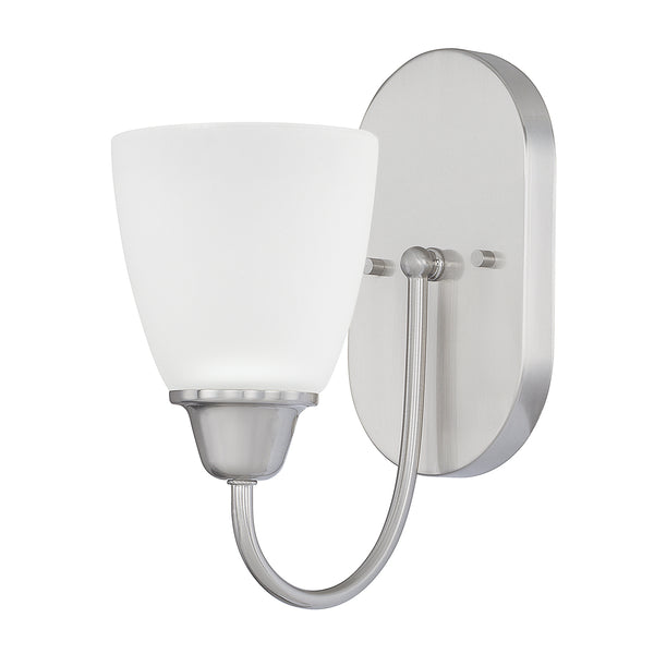 Capital Lighting - 615111BN-337 - One Light Wall Sconce - Trenton - Brushed Nickel from Lighting & Bulbs Unlimited in Charlotte, NC