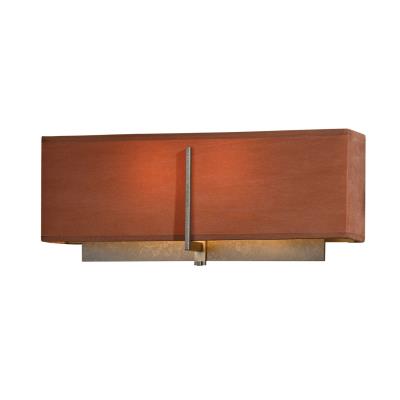 Two Light Wall Sconce from the Exos Collection by Hubbardton Forge