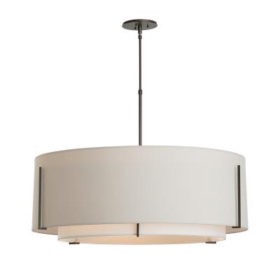 Six Light Chandelier from the Exos Collection by Hubbardton Forge