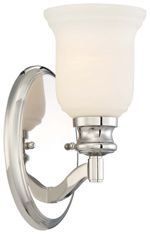 Minka-Lavery - 3291-613 - One Light Bath - Audrey'S Point - Polished Nickel from Lighting & Bulbs Unlimited in Charlotte, NC