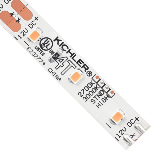 LED Tape from the 4Tl Dry Tape 12V Collection in White Material (Not Painted) Finish by Kichler