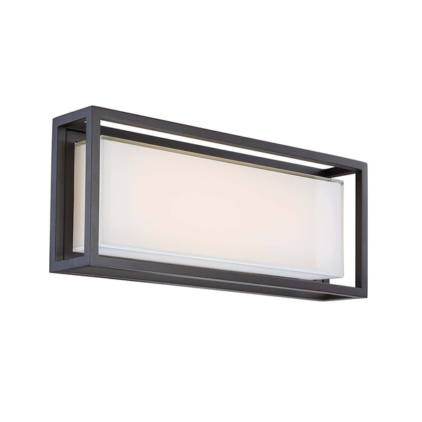 Modern Forms - WS-W73620-BZ - LED Outdoor Wall Sconce - Framed - Bronze from Lighting & Bulbs Unlimited in Charlotte, NC