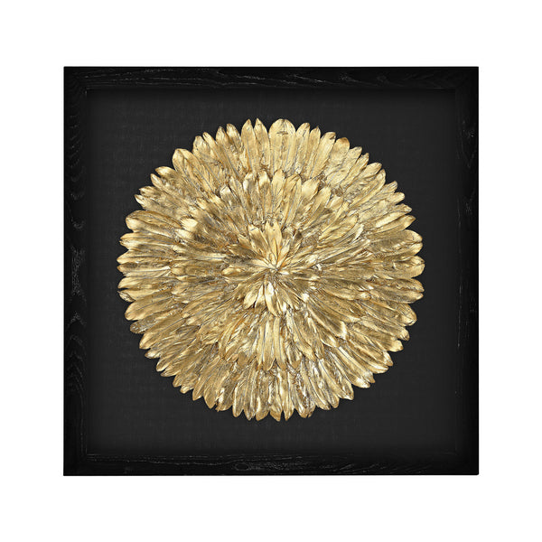 ELK Home - 3168-019 - Wall Art - Gold Feather - Gold from Lighting & Bulbs Unlimited in Charlotte, NC