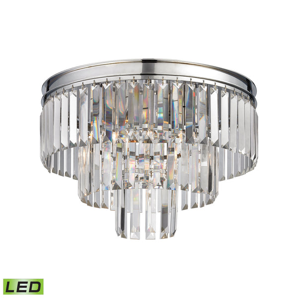ELK Home - 15215/3-LED - LED Semi Flush Mount - Palacial - Polished Chrome from Lighting & Bulbs Unlimited in Charlotte, NC
