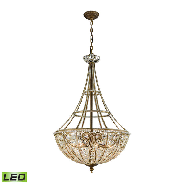ELK Home - 15966/8-LED - LED Chandelier - Elizabethan - Dark Bronze from Lighting & Bulbs Unlimited in Charlotte, NC