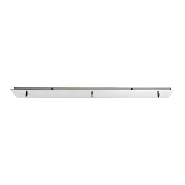 ELK Home - 3LP-CHR - Three Light Linear Pan - Pendant Options - Polished Chrome from Lighting & Bulbs Unlimited in Charlotte, NC
