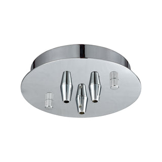 ELK Home - 3SR-CHR - Three Light Canopy - Pendant Options - Polished Chrome from Lighting & Bulbs Unlimited in Charlotte, NC