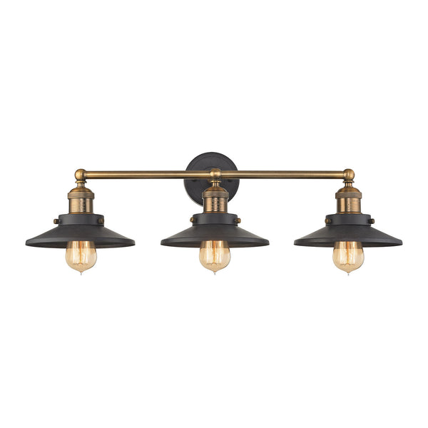 ELK Home - 67182/3 - Three Light Vanity - English Pub - Antique Brass from Lighting & Bulbs Unlimited in Charlotte, NC